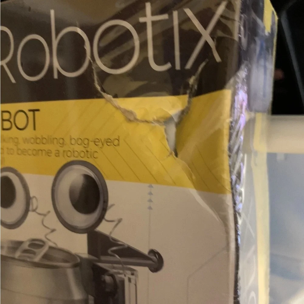 KidzRobotix Tin Can Robot Kit - Silver and‎ Blue